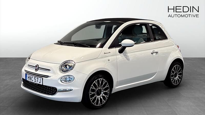 Vit Begagnad 2022 Fiat 500C Cab | 149 900 kr - Bild 1/4