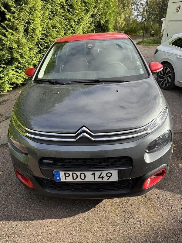 Grå Begagnad 2016 Citroën C3 Halvkombi | 80 000 kr (Marknadspris) - Bild 1/1