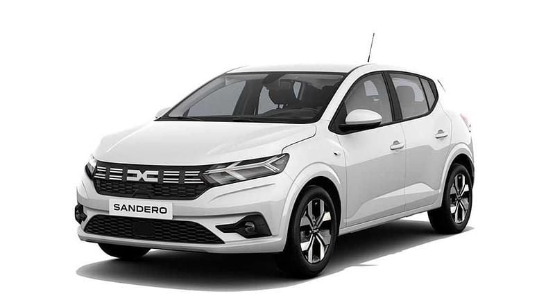 Vit Ny 2025 Dacia Sandero Expression Halvkombi | 219 900 kr (Bra pris) - Bild 1/1