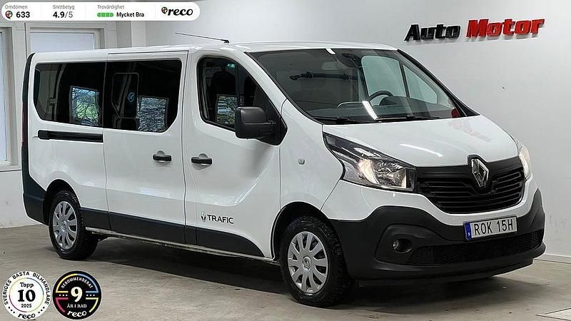 Vit Begagnad 2019 Renault Trafic Van | 219 900 kr (Marknadspris) - Bild 1/4