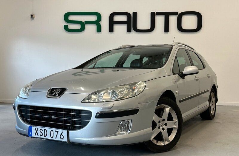 Ljusgrå Begagnad 2006 Peugeot 407 Kombi | 24 900 kr (Lite dyr) - Bild 1/4
