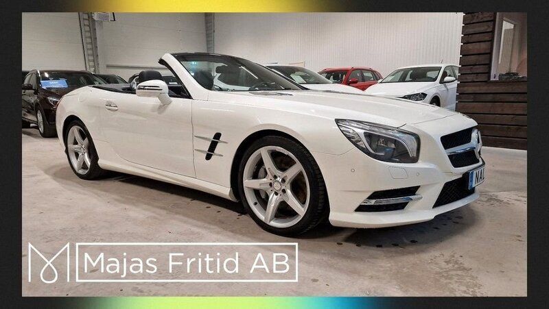 Vit Begagnad 2012 Mercedes SL350 AMG Cab | 479 500 kr (Marknadspris) - Bild 1/4