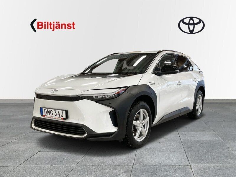 Vit Begagnad 2023 Toyota bZ4X Executive SUV | 449 000 kr (Bra pris) - Bild 1/4