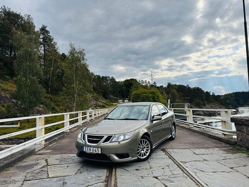 Grön Begagnad 2008 Saab 9-3 Aero Sedan | 59 900 kr (Marknadspris) - Bild 1/4