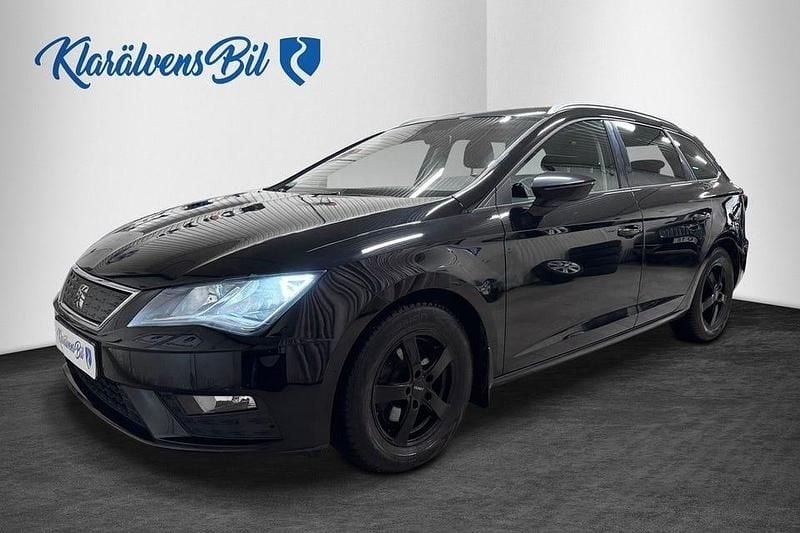 Begagnad Seat Leon ST Ecomotive 116 HK (85 kW) 2017 Svart Kombi