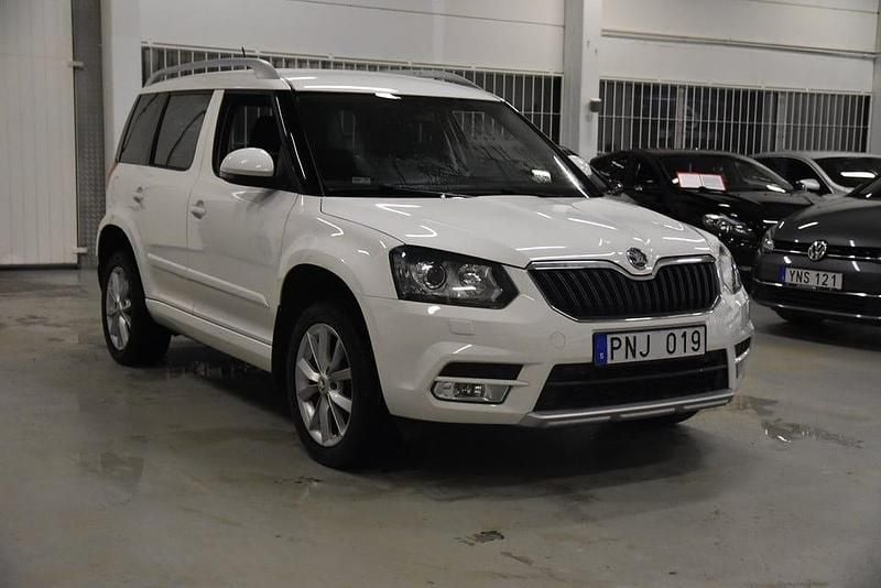 Begagnad Skoda Yeti 122 HK (89 kW) 2013 Vit SUV