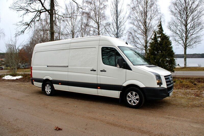 Vit Begagnad 2010 VW Crafter Van | 199 900 kr - Bild 1/4
