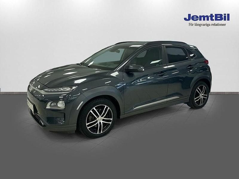 Grå Begagnad 2019 Hyundai Kona Premium SUV | 209 000 kr (Marknadspris) - Bild 1/4