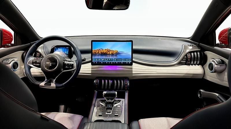 Begagnad BYD Atto 3 150 kW (204 HK) 2022 Röd SUV