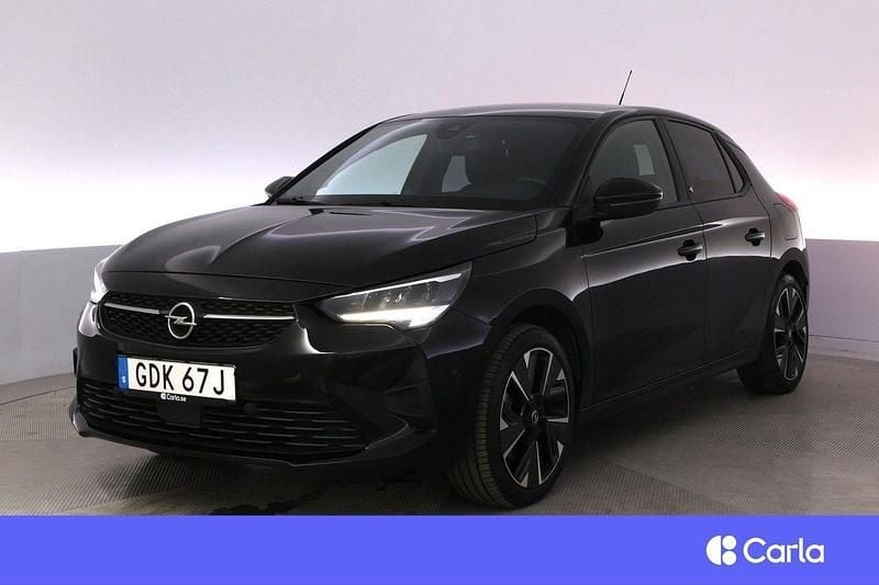 Svart Begagnad 2022 Opel Corsa-e Halvkombi | 189 900 kr (Marknadspris) - Bild 1/3