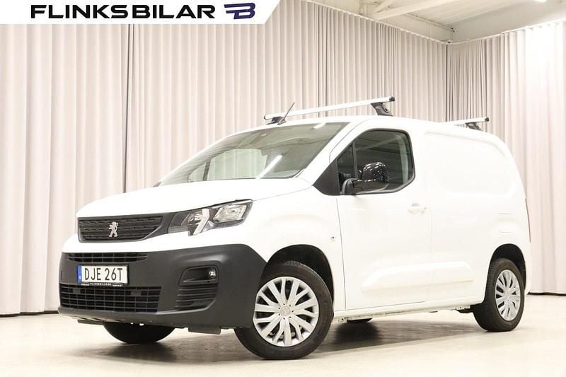 Vit Begagnad 2022 Peugeot Partner Van | 239 900 kr (Dyr) - Bild 1/4