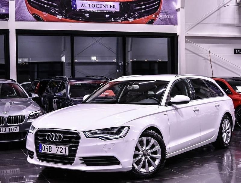 Vit Begagnad 2011 Audi A6 S-Line Kombi | 99 900 kr (Superpris) - Bild 1/4