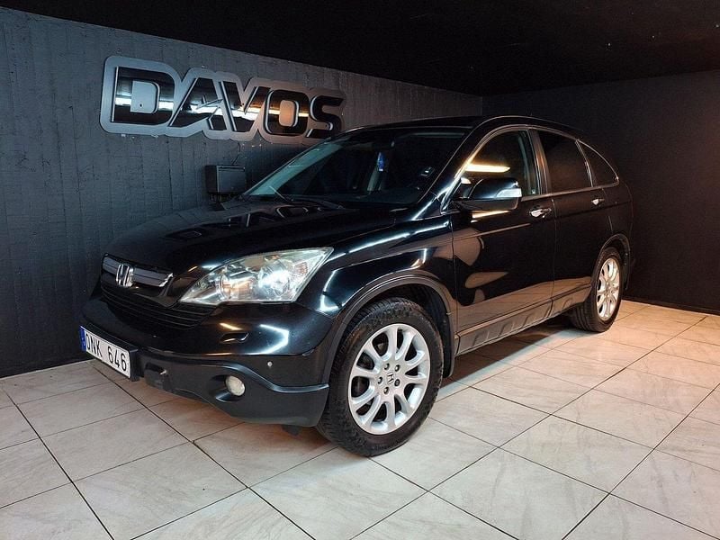Svart Begagnad 2007 Honda CR-V SUV | 57 900 kr (Marknadspris) - Bild 1/4