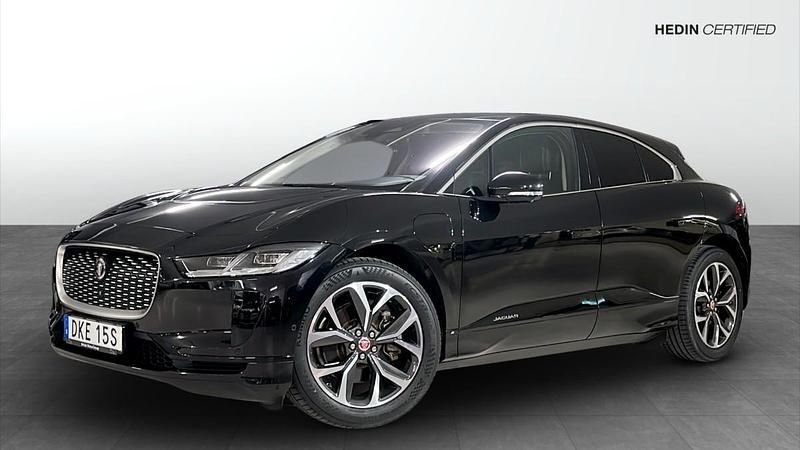 Svart (black) Begagnad 2020 Jaguar I-Pace SUV | 389 000 kr (Dyr) - Bild 1/4