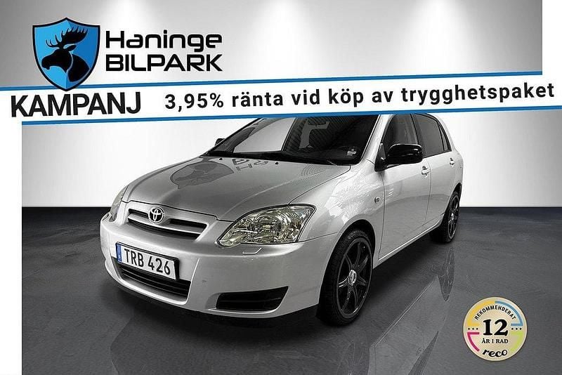 Silver Begagnad 2006 Toyota Corolla Halvkombi | 49 900 kr (Marknadspris) - Bild 1/2