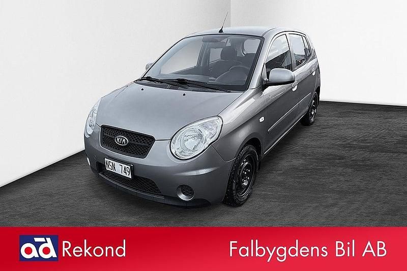 Grå Begagnad 2010 Kia Picanto Comfort Halvkombi | 29 900 kr (Marknadspris) - Bild 1/4