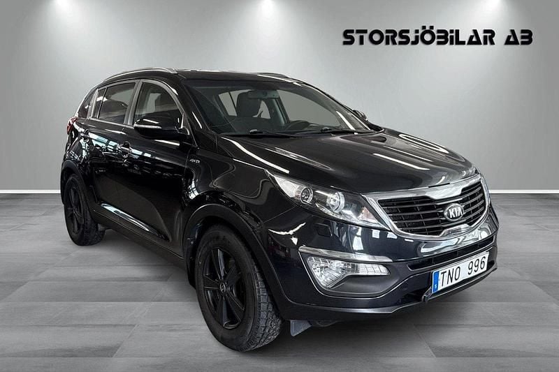 Svart Begagnad 2013 Kia Sportage EX SUV | 119 000 kr (Dyr) - Bild 1/4