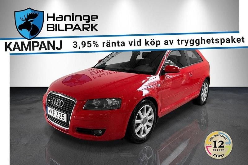 Röd Begagnad 2005 Audi A3 S-Line Halvkombi | 49 900 kr (Bra pris) - Bild 1/4