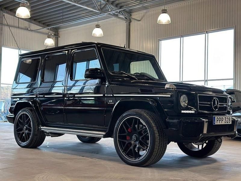 Begagnad Mercedes G63 AMG AMG 572 HK (420 kW) 2015 Svart SUV
