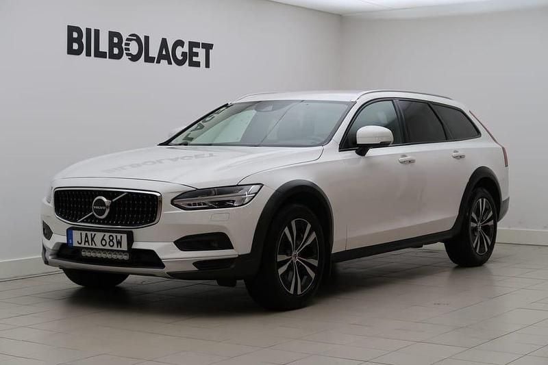 Begagnad Volvo V90 CC SE 197 HK (144 kW) 2021 Vit Kombi
