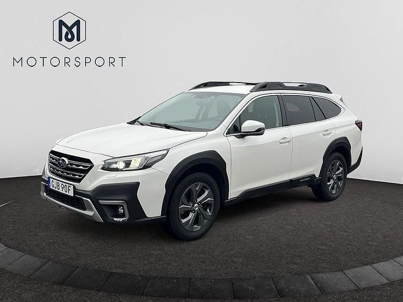 Vit Begagnad 2021 Subaru Outback Kombi | 309 900 kr (Bra pris) - Bild 1/3