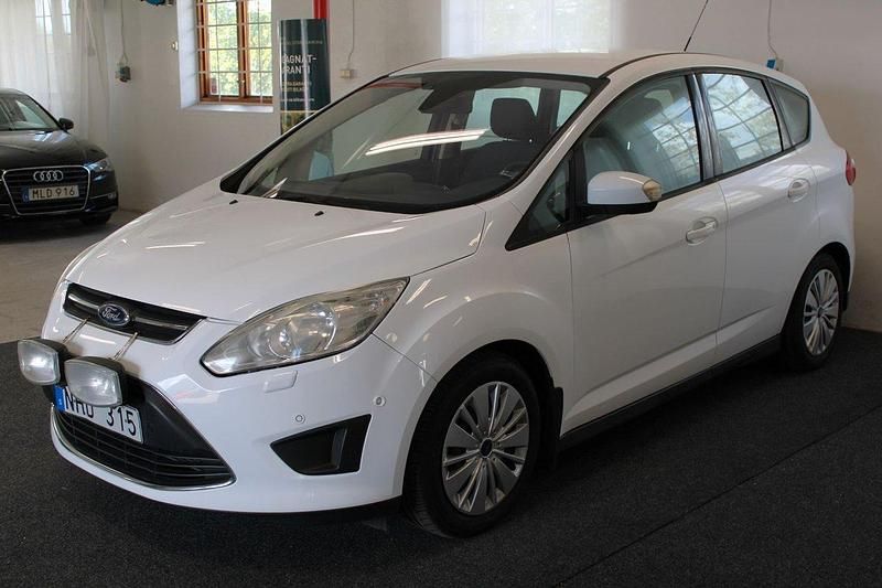 Vit Begagnad 2013 Ford C-MAX Trend Minibuss | 64 900 kr - Bild 1/4