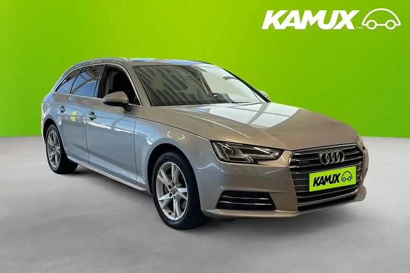 Silver/grå Begagnad 2017 Audi A4 Kombi | 199 700 kr (Marknadspris) - Bild 1/4