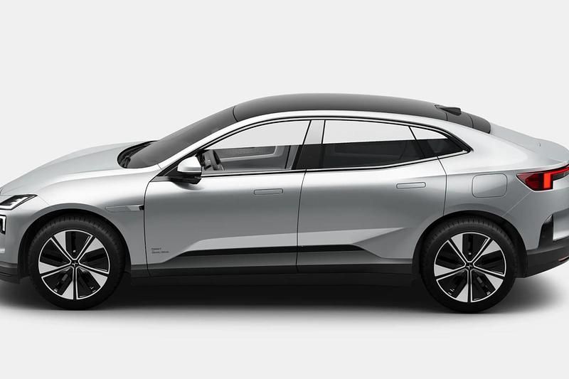 Begagnad Polestar 4 Long Range Single Motor 200 kW (272 HK) 2024 Silver SUV