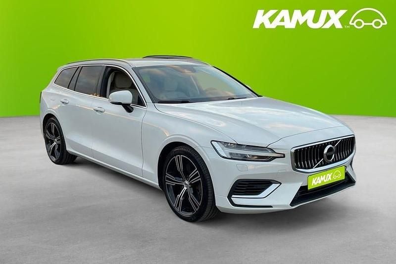 Vit Begagnad 2021 Volvo V60 Inscription Kombi | 254 700 kr (Superpris) - Bild 1/3