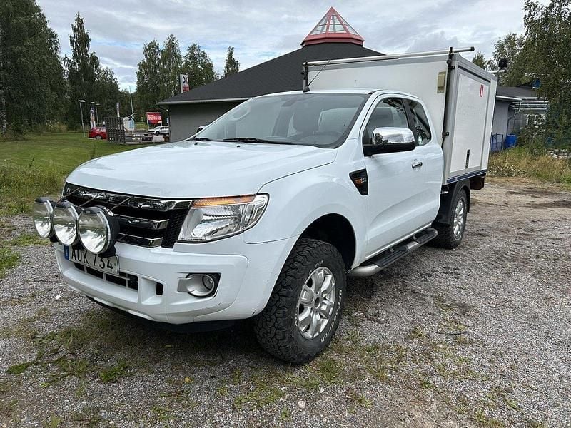 Vit Begagnad 2015 Ford Ranger XLT Pickup | 124 875 kr (Superpris) - Bild 1/4