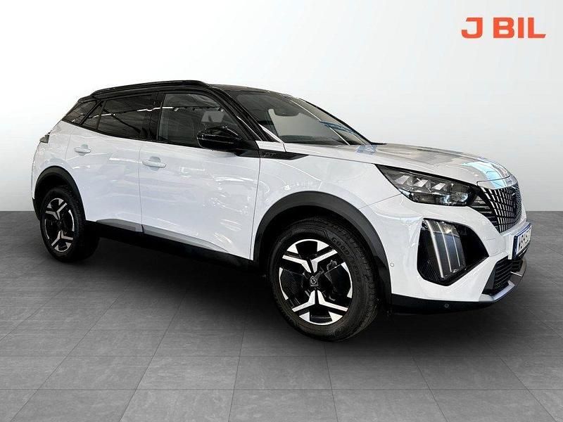 Vit Begagnad 2024 Peugeot 2008 GTi SUV | 259 900 kr (Marknadspris) - Bild 1/4