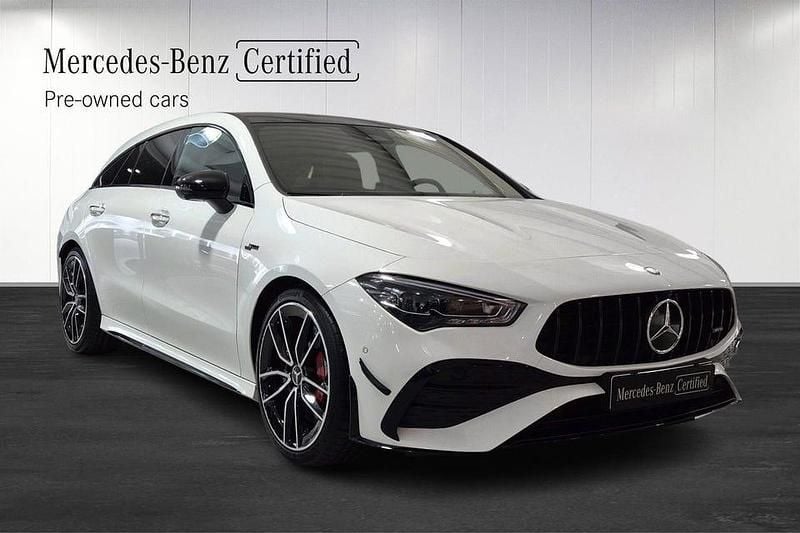 Begagnad Mercedes CLA35 AMG AMG 306 HK (225 kW) 2023 Vit (white) Kombi
