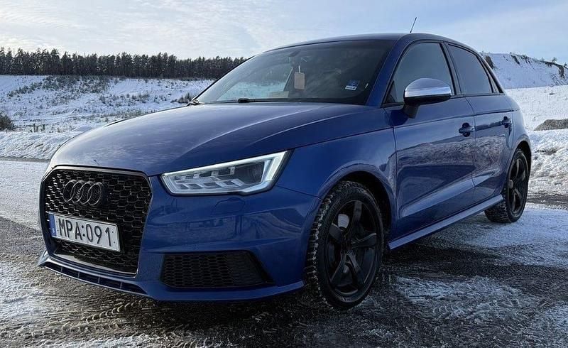 Begagnad Audi S1 Sportback 231 HK (169 kW) 2015 Blå Halvkombi