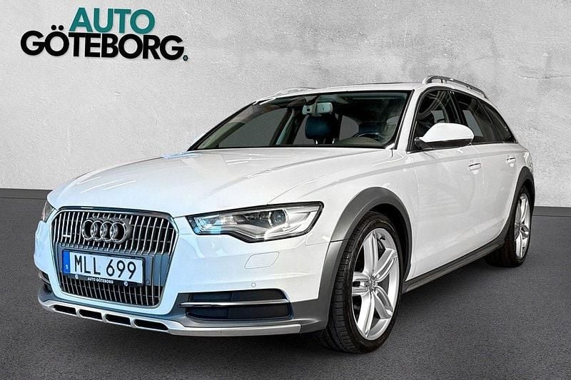Vit Begagnad 2014 Audi A6 Allroad Comfort Kombi | 169 900 kr (Bra pris) - Bild 1/3