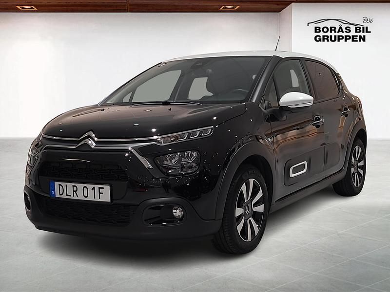 Svart Begagnad 2023 Citroën C3 | 129 000 kr - Bild 1/4