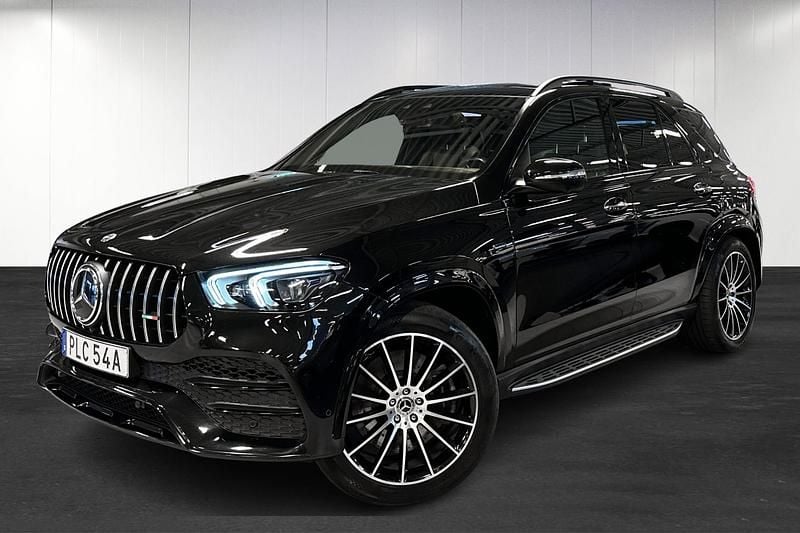 Svart (black) Begagnad 2020 Mercedes GLE350 SUV | 479 900 kr (Marknadspris) - Bild 1/4
