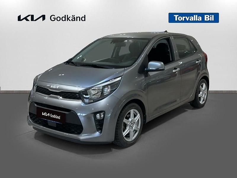Grå Begagnad 2022 Kia Picanto Advance Halvkombi | 179 900 kr (Marknadspris) - Bild 1/4