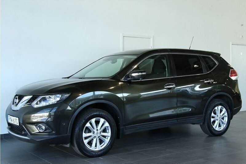Grön Begagnad 2014 Nissan X-Trail 360º SUV | 116 900 kr (Bra pris) - Bild 1/4