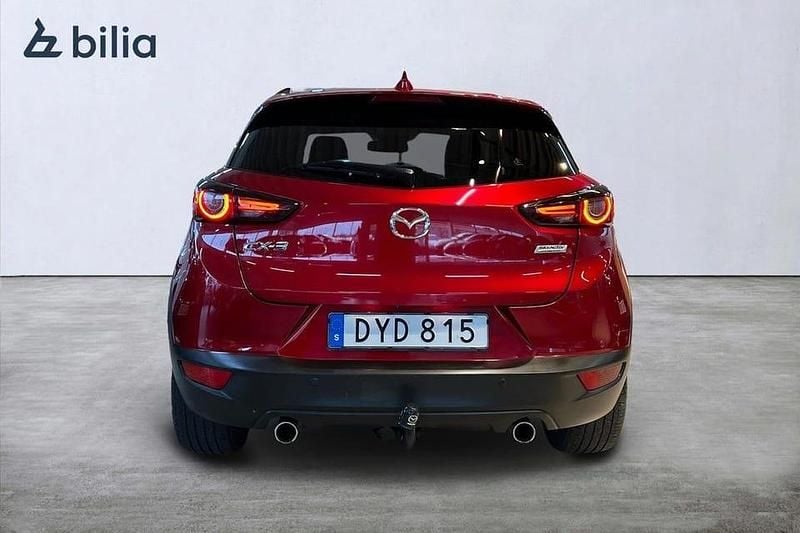 Begagnad Mazda CX-3 122 HK (89 kW) 2018 Röd SUV