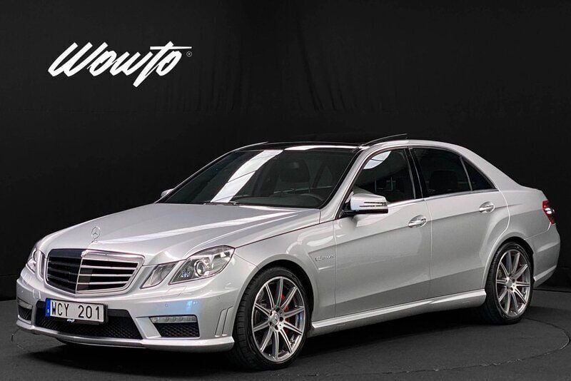 Silver Begagnad 2012 Mercedes E63 AMG AMG Sedan | 499 800 kr - Bild 1/3