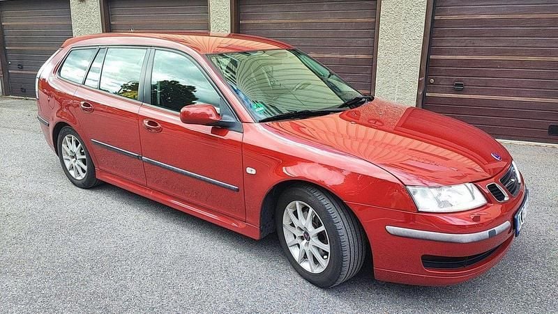 Röd Begagnad 2007 Saab 9-3 Kombi | 25 000 kr (Bra pris) - Bild 1/4