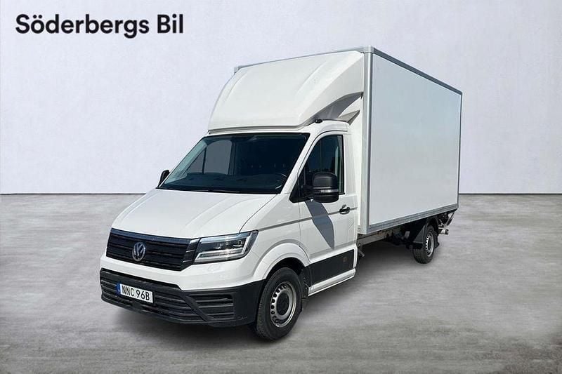 Vit Begagnad 2023 VW Crafter Van | 619 500 kr - Bild 1/3