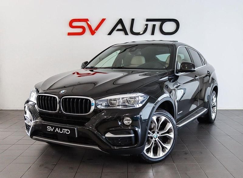 Svart Begagnad 2016 BMW X6 SUV | 379 900 kr (Marknadspris) - Bild 1/4