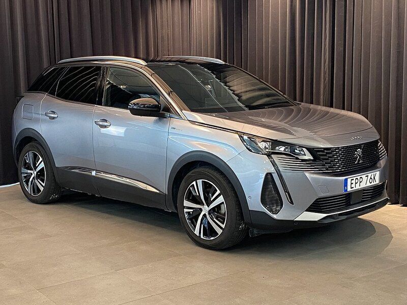 Grå Begagnad 2021 Peugeot 3008 SUV | 308 800 kr (Lite dyr) - Bild 1/4