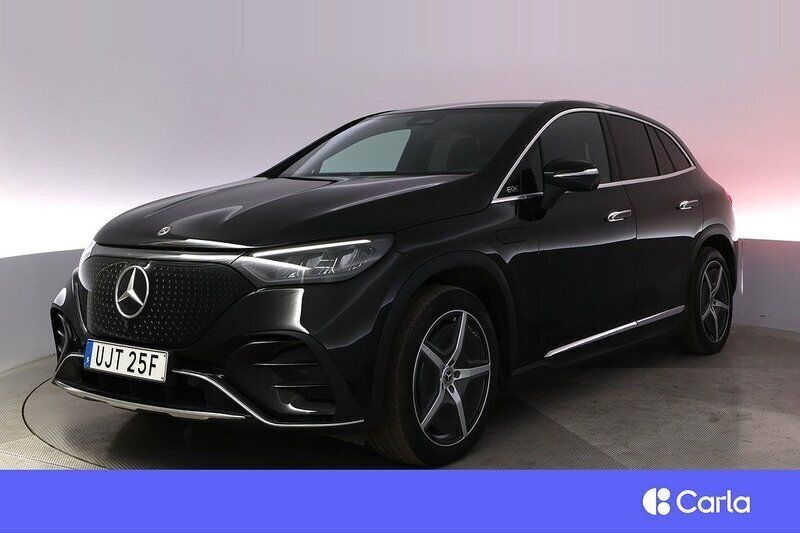 Svart Begagnad 2023 Mercedes EQE500 AMG SUV | 722 900 kr - Bild 1/4