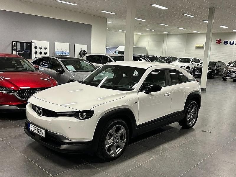 Vit Begagnad 2022 Mazda MX30 Exclusive-Line SUV | 159 900 kr (Marknadspris) - Bild 1/4