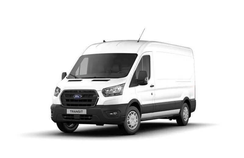 Vit Begagnad 2023 Ford Transit Trend Van | 449 875 kr (Lite dyr) - Bild 1/4