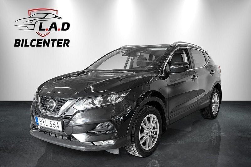 Svart Begagnad 2019 Nissan Qashqai Acenta SUV | 195 000 kr (Marknadspris) - Bild 1/3