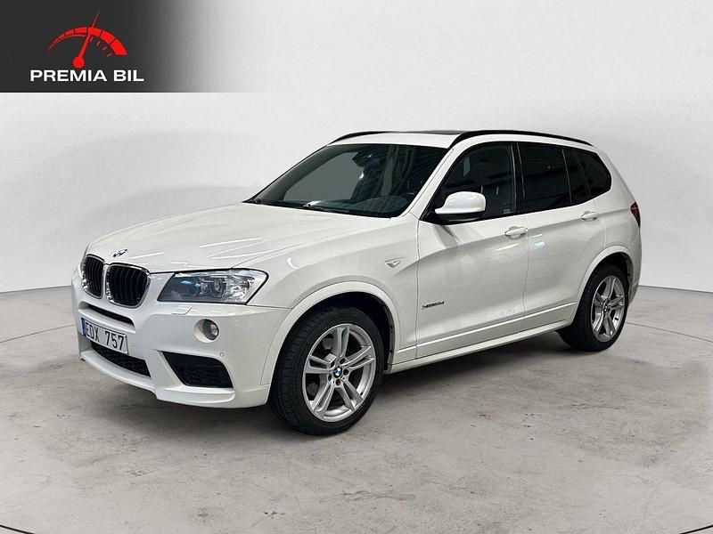 Vit Begagnad 2013 BMW X3 M Sport SUV | 198 900 kr (Lite dyr) - Bild 1/4