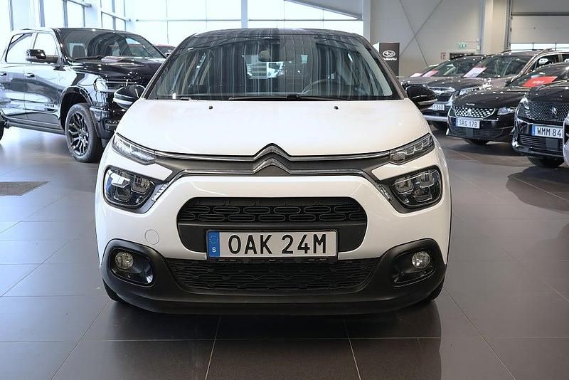 Begagnad Citroën C3 PureTech 83 HK (61 kW) 2022 Vit Halvkombi
